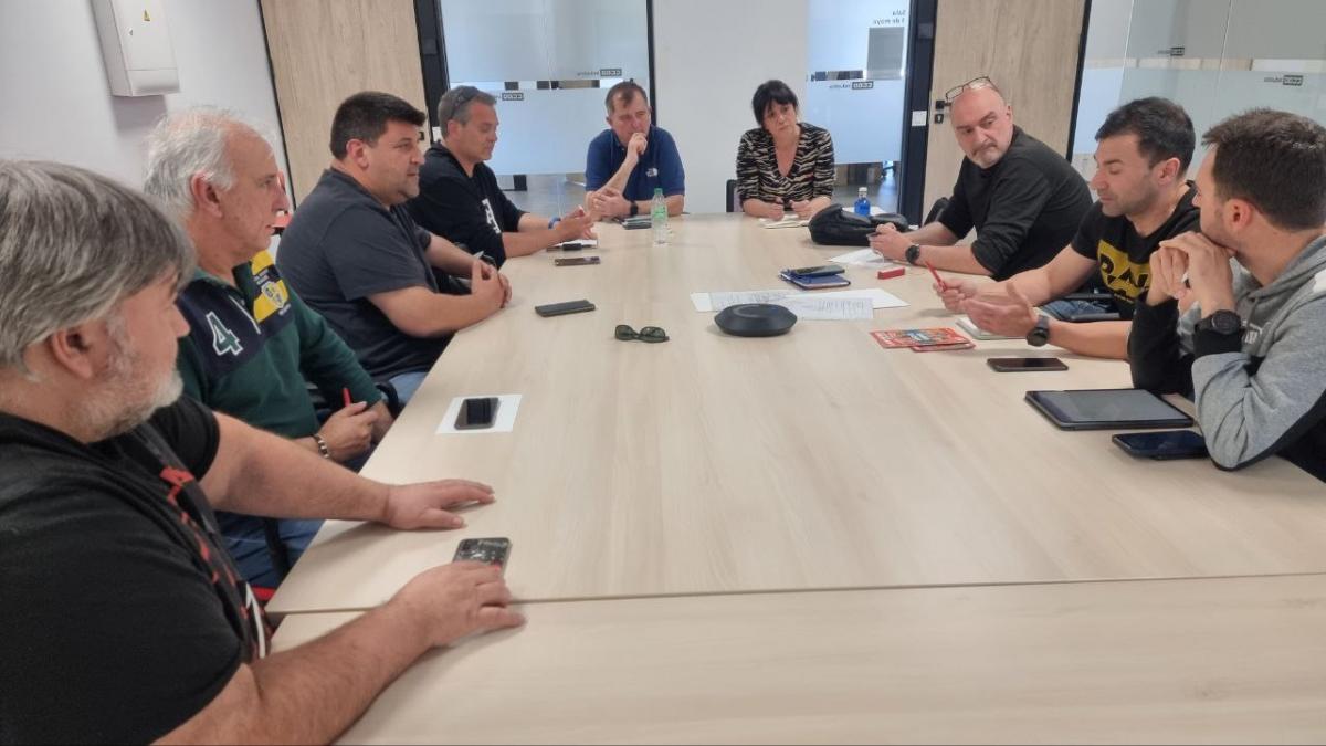 Reunin de la ejecutiva de la seccin sindical intercentros de CCOO en Celsa Group