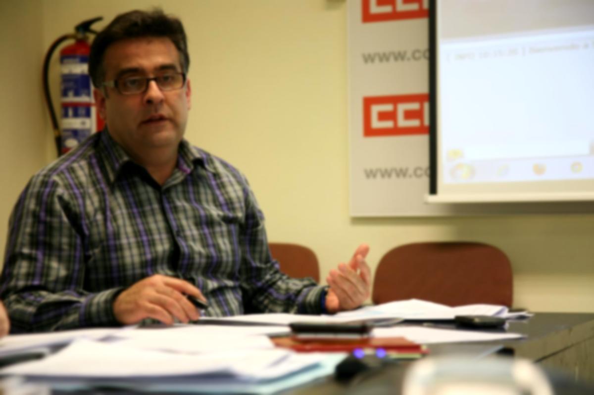 Tomás Díaz, secretario de Política Sindical de CCOO de Industria