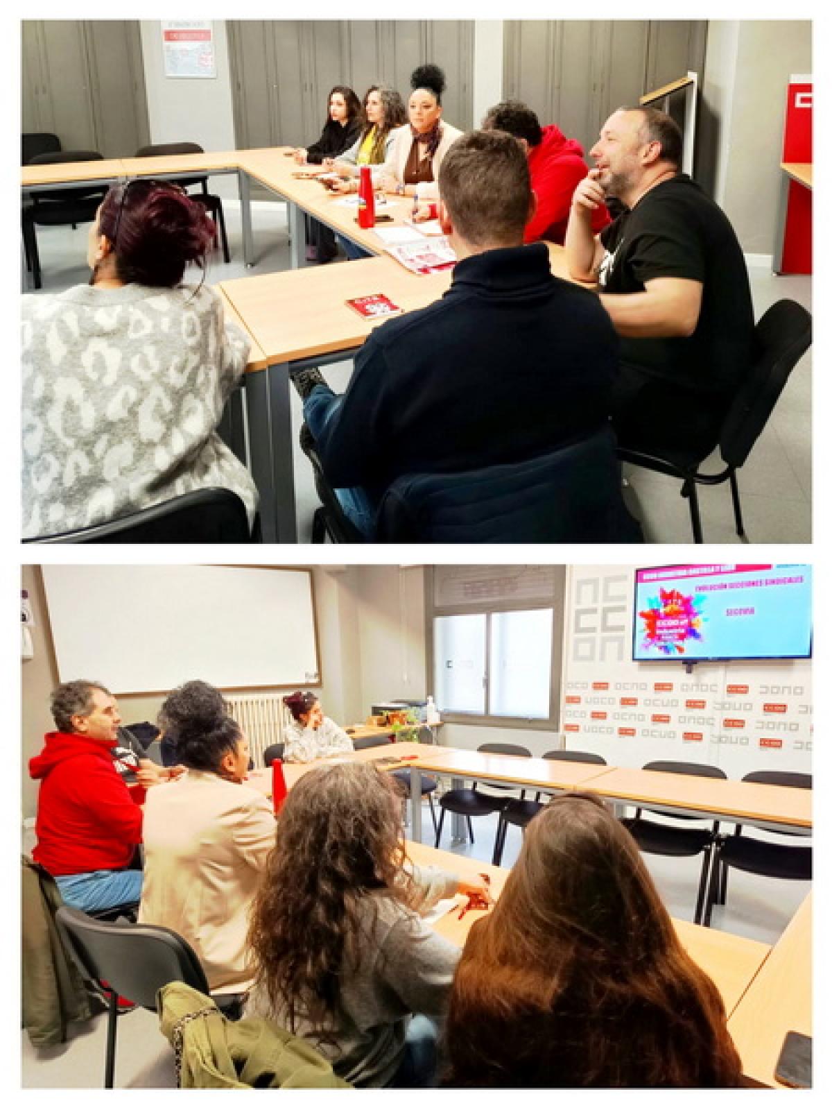 Encuentro Secciones Sindicales CCOO Industria Segovia