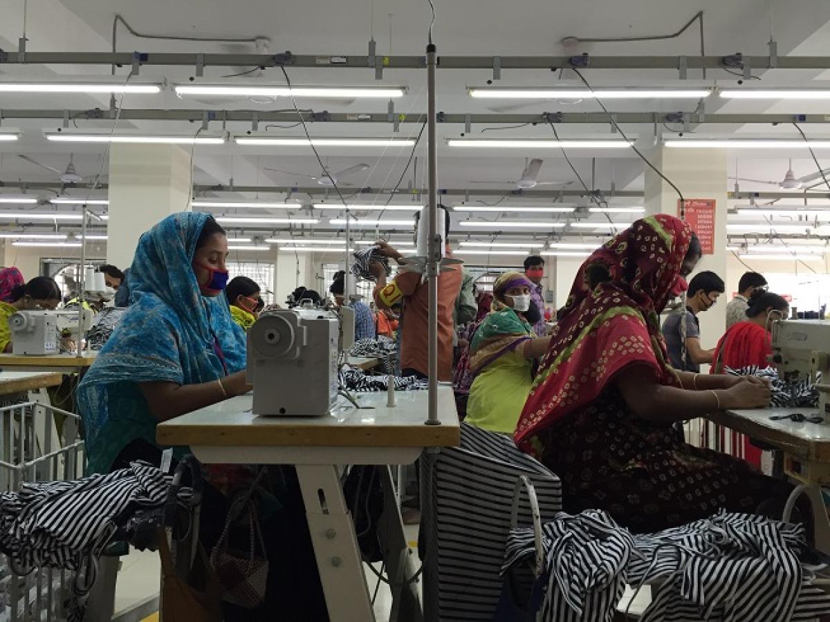 Visita a la industria textil de Bangladesh en 2015