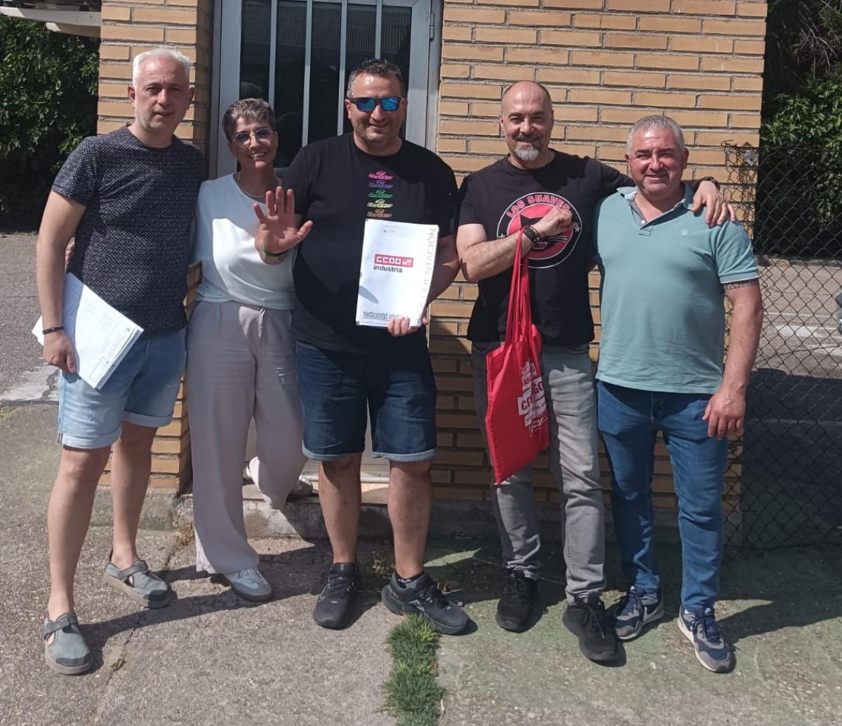 Irrebatible Resultado Electoral de CCOO en Itevelesa de Valladolid