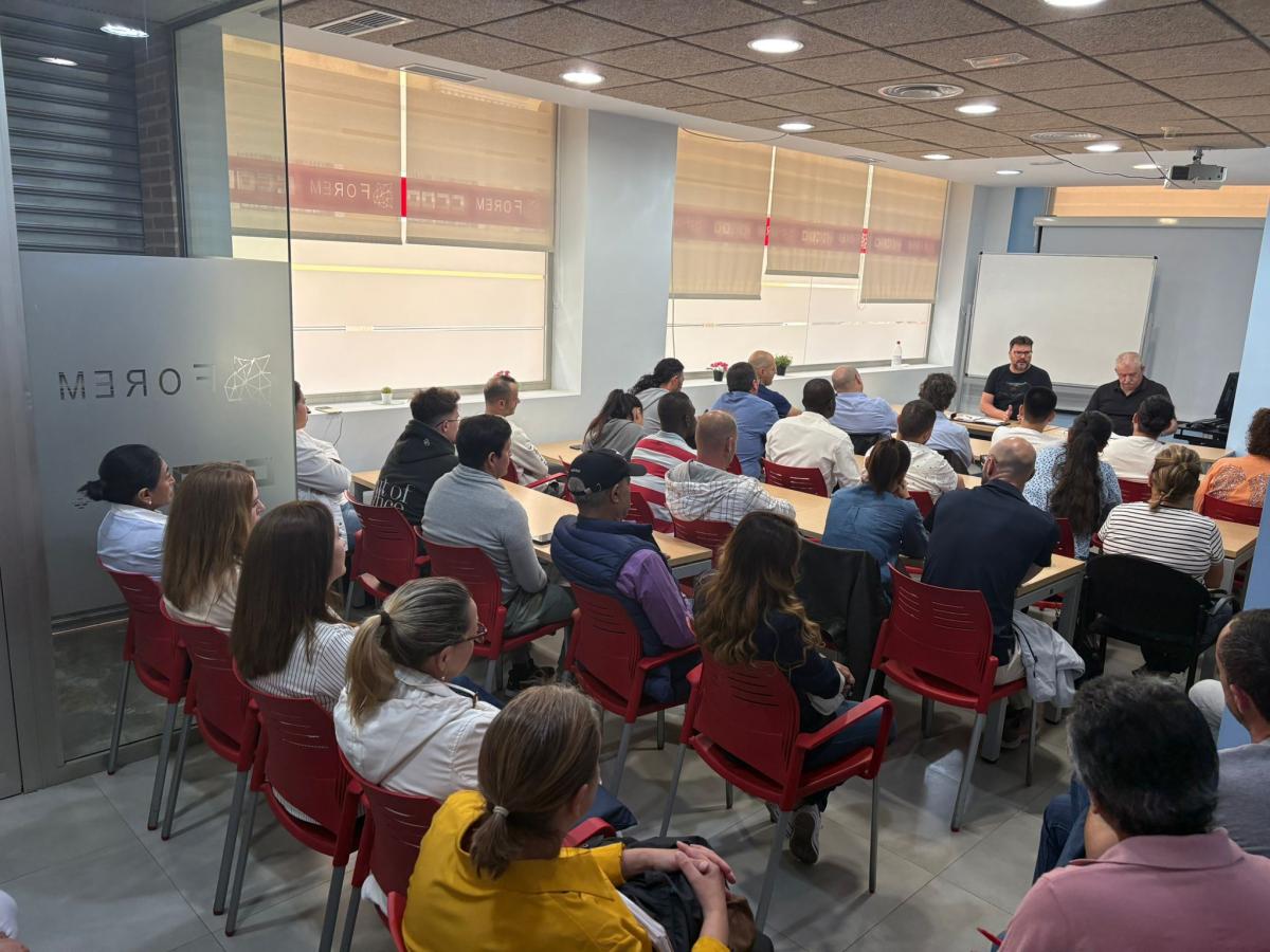Asamblea en Lorca de CCOO INDUSTRIA MURCIA 14 05 2025