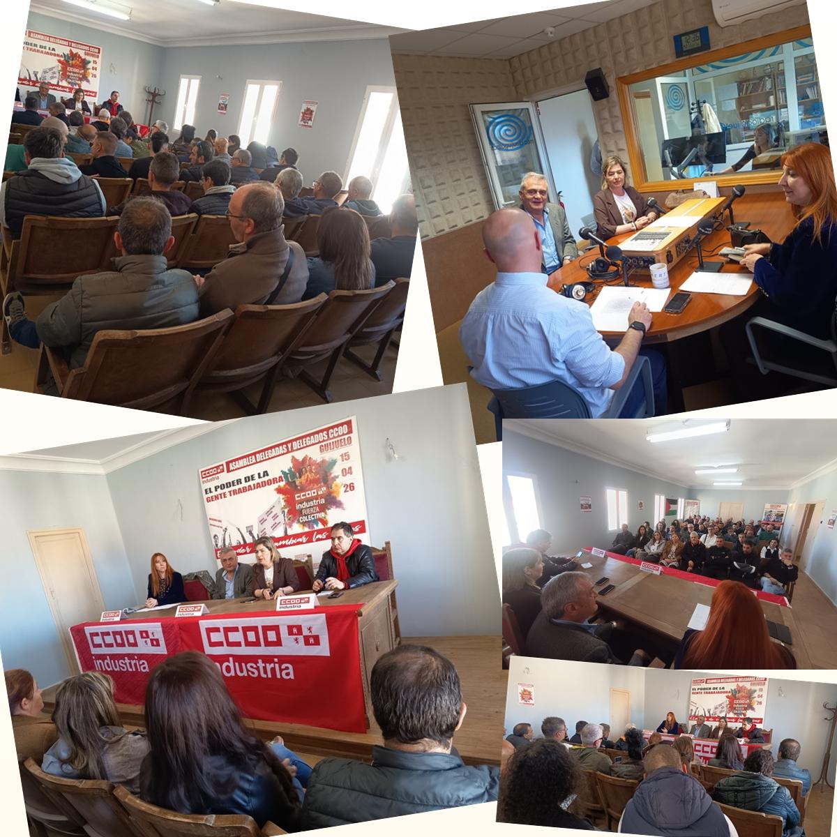 Asamblea de la RLPT de CCOO Industria en Guijuelo