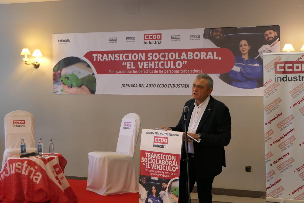Miguel Ángel Brezmes, secretario general Industria CCOOCyL
