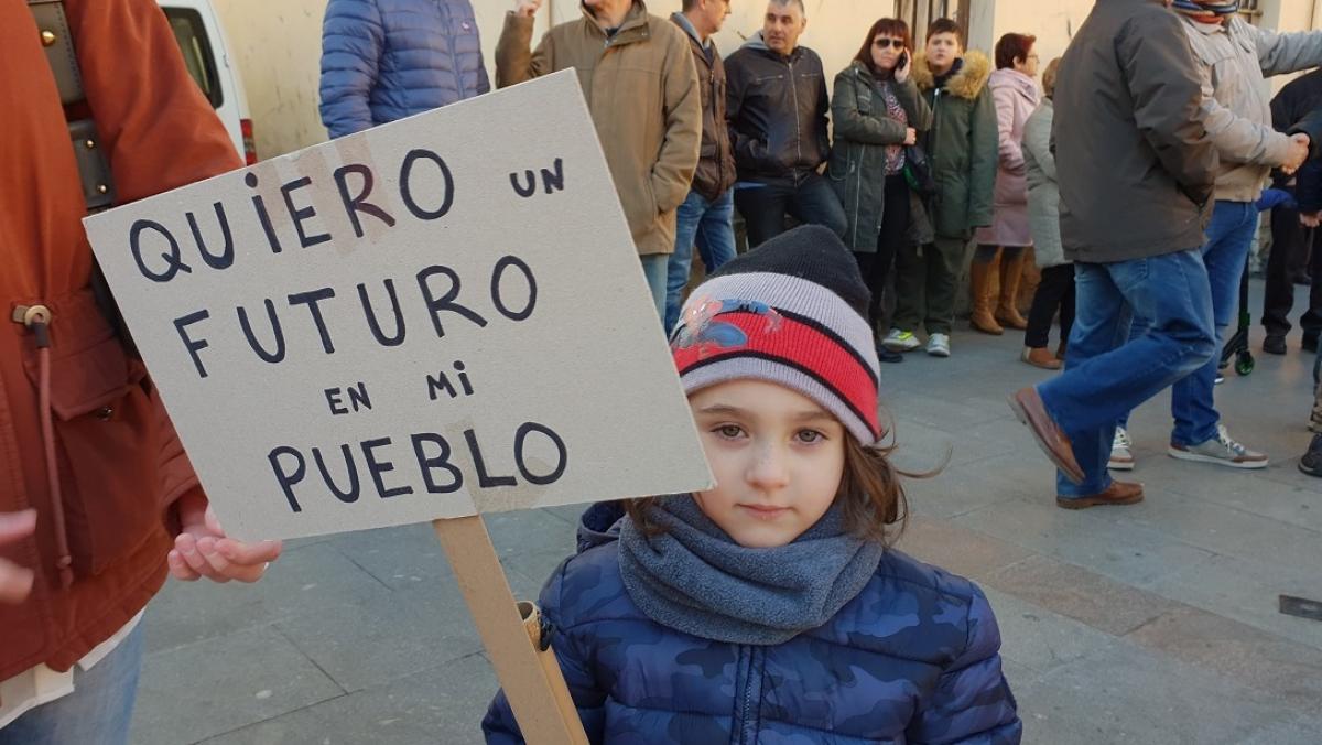 Manifestacin por un futuro para Andorra. Foto de archivo