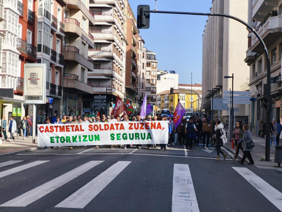 Castmetal mobilizazioa Gasteizen