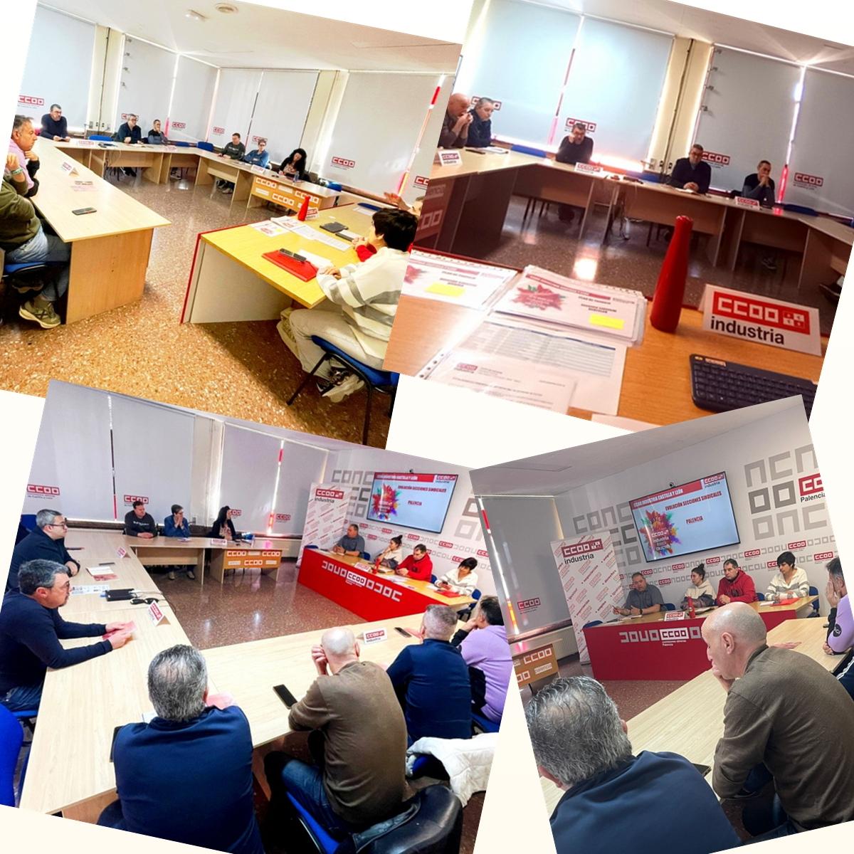 Encuentro Secciones Sindicales CCOO Industria Palencia