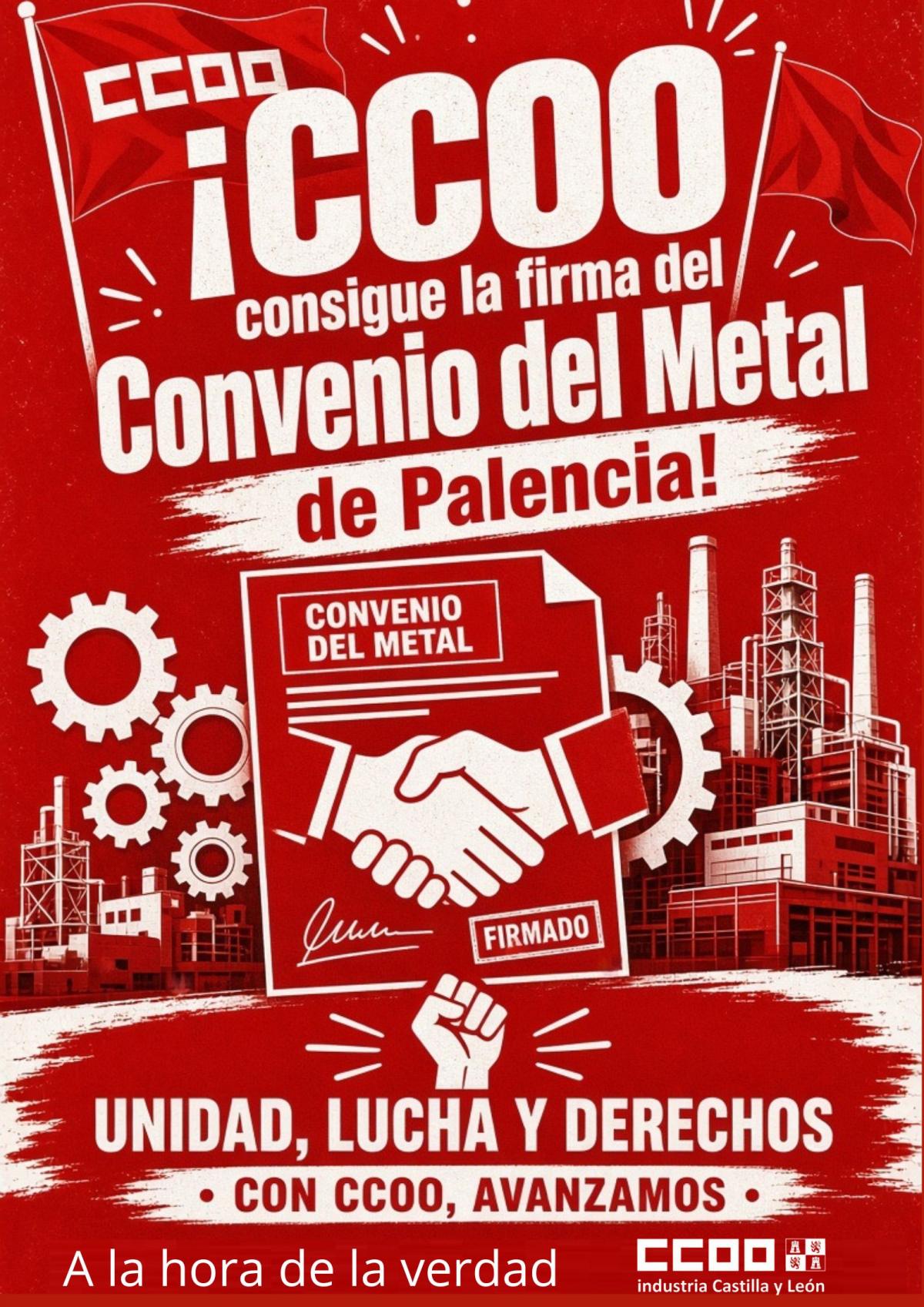 Preacuerdo Negociación Convenio Siderometal Palencia