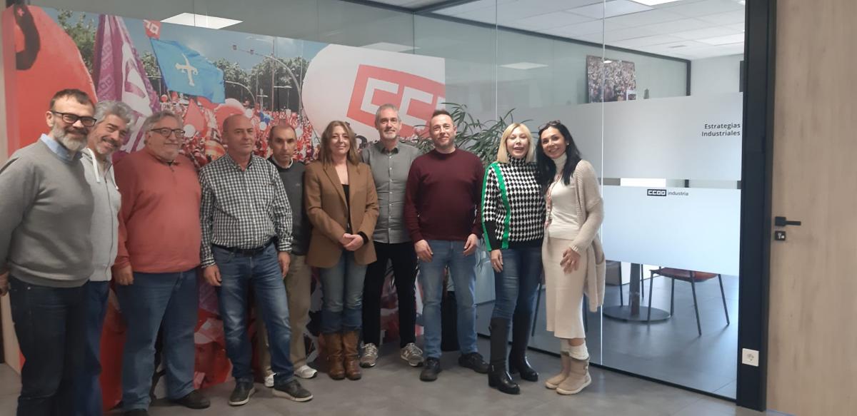 Asistentes a la primera reunión de la Coordinadora TIC de CCOO de Industria
