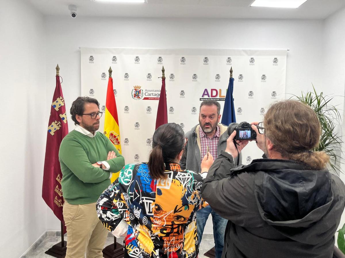 Reunión CCOO con ADLE Cartagena