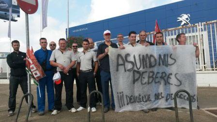 Trabajadores de Hispanomocin