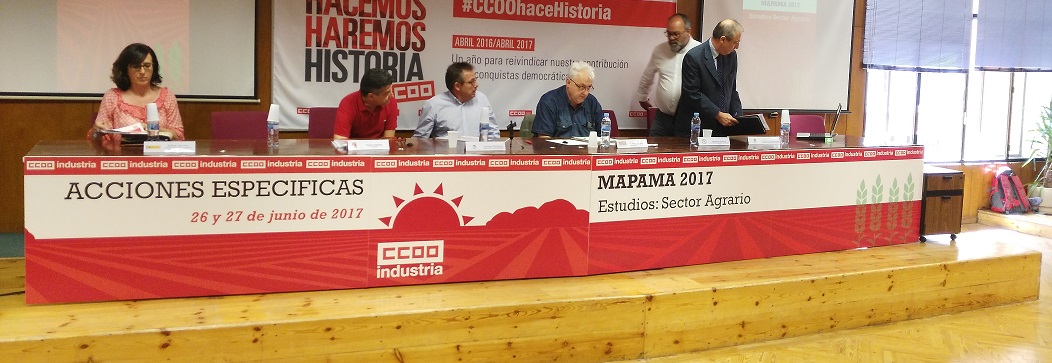 Un centenar de sindicalistas participa en Madrid en la jornada monogrfica sobre el campo