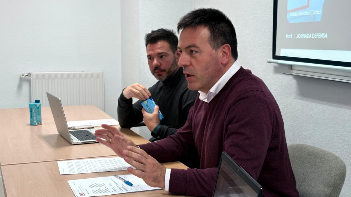 Asistentes a la constitución de la Coordinadora de CCOO en el Sector de Defensa