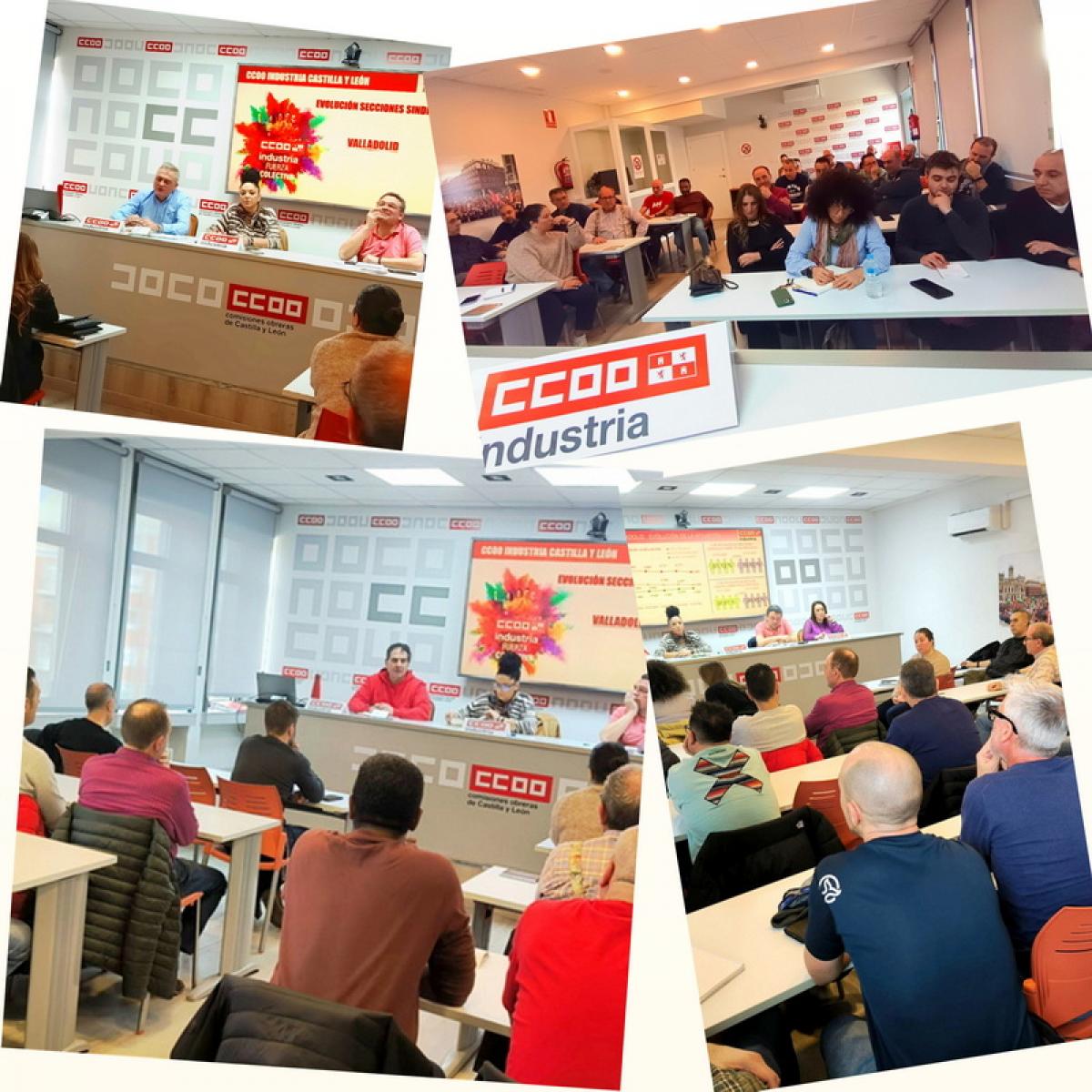 Encuentro Secciones Sindicales CCOO Industria Valladolid
