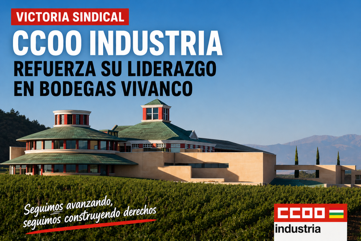 victoria sindical en bodegas Vivanco